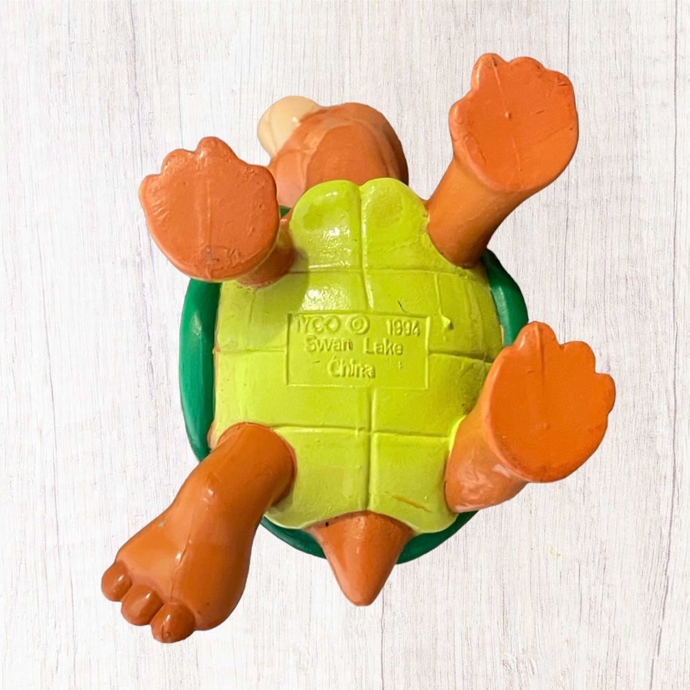 Tyco Swan Princess Lake Jean Bob Frog Speed Turtle Figure Cake Topper Toy 1994 - Picture 5 of 5